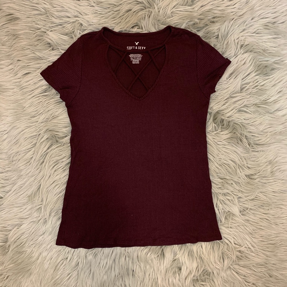 AEO Soft & Sexy Ribbed Too Size XS (2/$15)